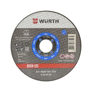 REZNA PLOCA RED LINE 180X3/22.23MM CELIK