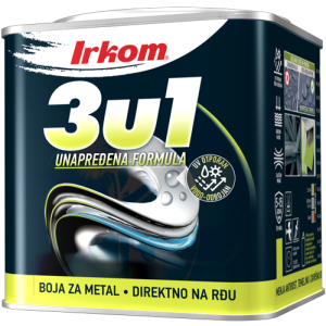 IRKOM 3 U 1 T.BRAON RAL 8016 1KG