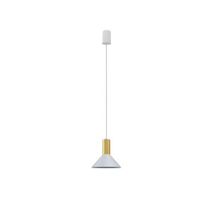 8040 HERMANOS A WHITE/SOLID BRASS 11584
