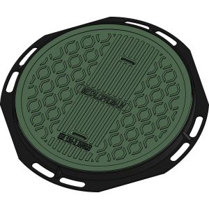 SAHT POKLOPAC OKRUGLI 600 15KN
