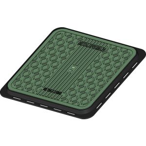 SAHT POKLOPAC KVADRATNI 530 15KN