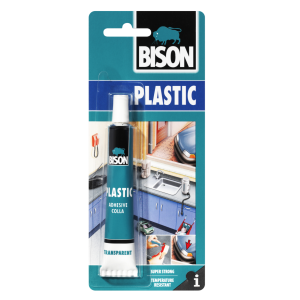 BISON PLASTIC ADHESIVE 25ML 038599