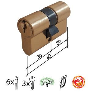 CILINDAR CL2036 MAT MS 60MM (30-30)3K DSP 3398017