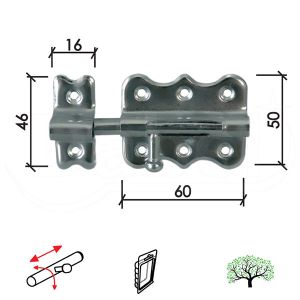REZA 384 NI60MM ZA VRATA DSP 3398121