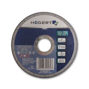 REZNA PLOCA ZA METAL INOX 125MM 1.0MM HT6D602