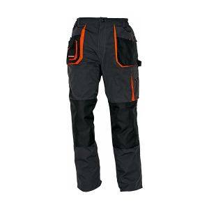 RADNE PANTALONE EMERTON CRNO-NARANDZASTE BOJE