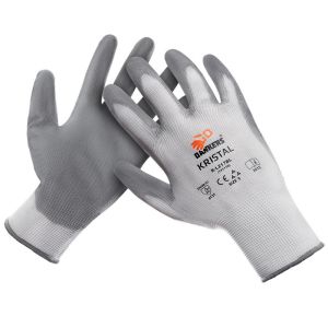 R-L217BL 10 KRISTAL BLISTER PLETENE BELE RUKAVICE